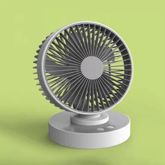Mini Foldable Fan - Portable, Rechargeable & Quiet Cooling for Home, Office & Travel