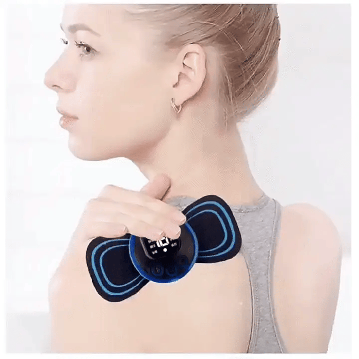 Mini Body Massager Pulse Neck Pain Relief Ems