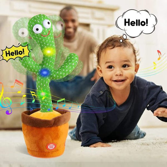 Dancing Cactus Plush Toy For Kids