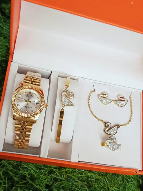 Crystal Hour Women Watch New