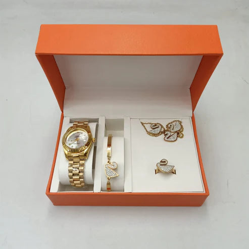 Crystal Hour Women Watch New