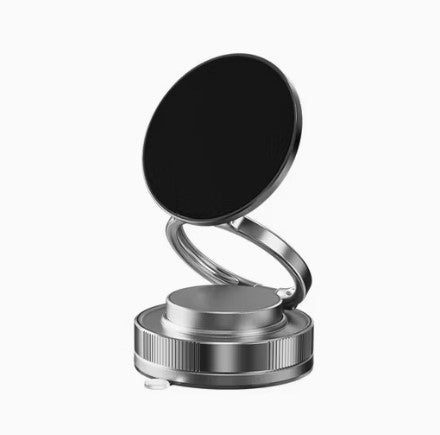 Upgraded 360° Vacuum Magnetic Car Phone Holder, Strong Suction Cup Phone Mount [89+LBS Suction & 2600gf Magnetic], Foldable Portable Cell Phone Holders for Phone16/15/14/13/12 Series   East to Use