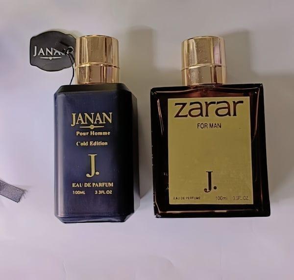 Long Lasting Fragrance Unisex Perfume - 2 Pcs Woody Scent Extra Lasting