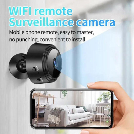 A9 Mini Wireless Security Camera – HD WiFi Spy Cam with Night Vision & Motion Detection