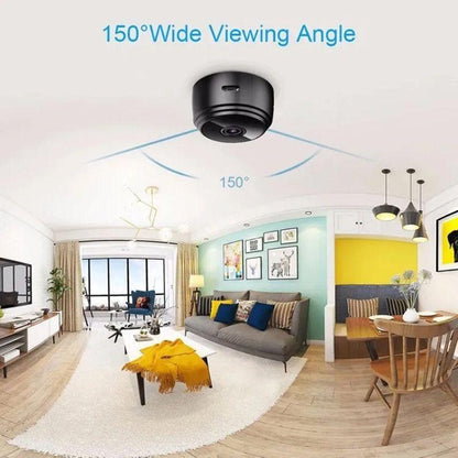 A9 Mini Wireless Security Camera – HD WiFi Spy Cam with Night Vision & Motion Detection