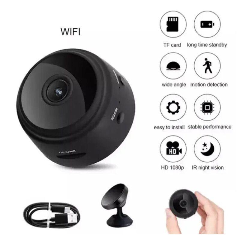 A9 Mini Wireless Security Camera – HD WiFi Spy Cam with Night Vision & Motion Detection