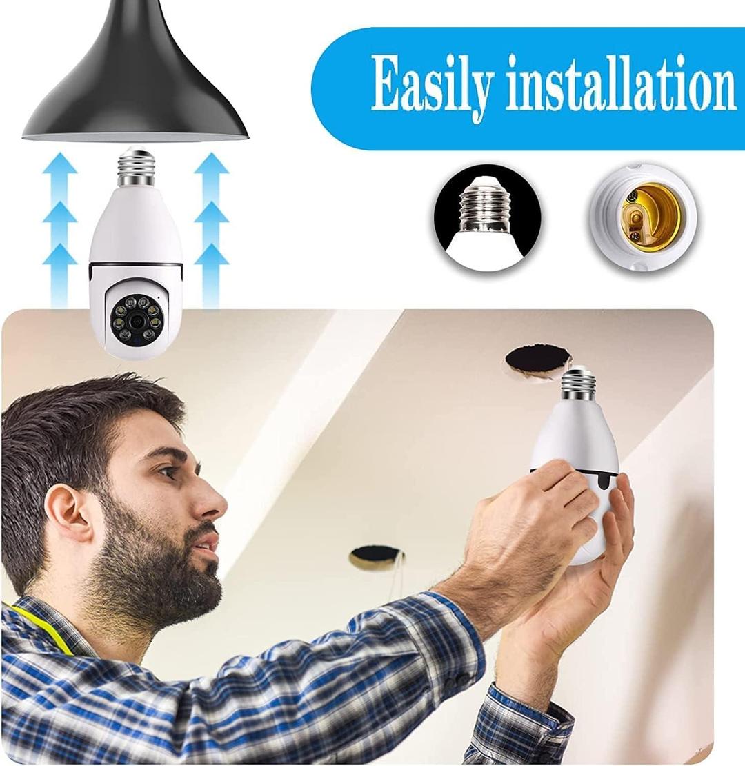 📷 WiFi Panorama Camera – 360° Smart Security with Night Vision & Mobile Access