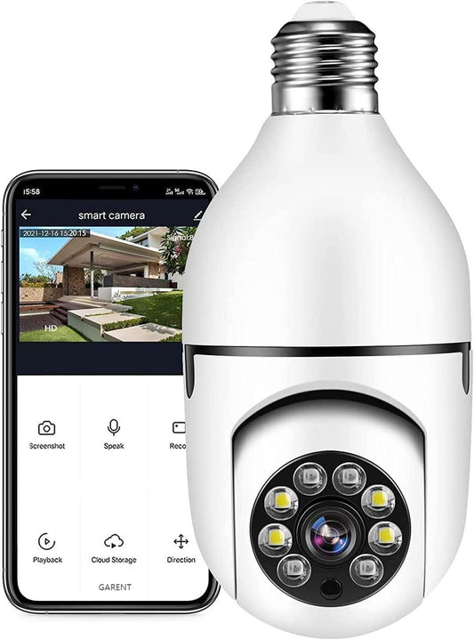 📷 WiFi Panorama Camera – 360° Smart Security with Night Vision & Mobile Access