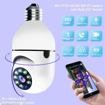 📷 WiFi Panorama Camera – 360° Smart Security with Night Vision & Mobile Access