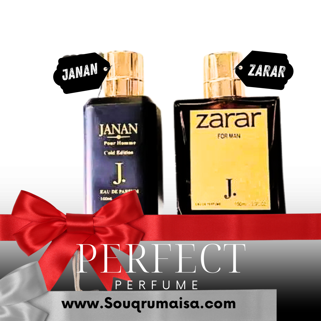 Long Lasting Fragrance Unisex Perfume - 2 Pcs Woody Scent Extra Lasting
