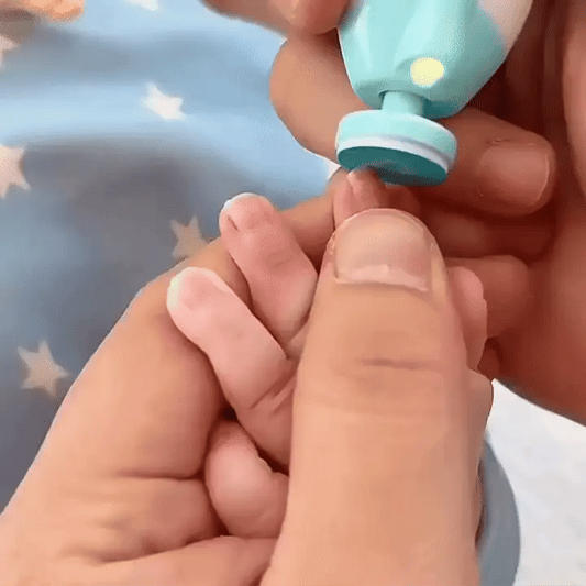Electric Baby Nail Trimmer with 4 Adjustable Modes – Safe & Gentle Nail Care for Infants and Toddlers