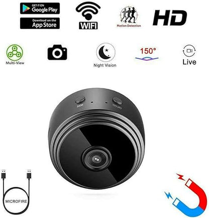 A9 Mini Wireless Security Camera – HD WiFi Spy Cam with Night Vision & Motion Detection