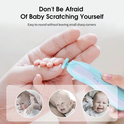 Electric Baby Nail Trimmer with 4 Adjustable Modes – Safe & Gentle Nail Care for Infants and Toddlers