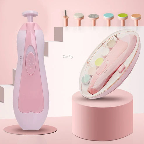 Electric Baby Nail Trimmer with 4 Adjustable Modes – Safe & Gentle Nail Care for Infants and Toddlers