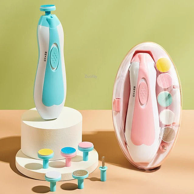 Electric Baby Nail Trimmer with 4 Adjustable Modes – Safe & Gentle Nail Care for Infants and Toddlers