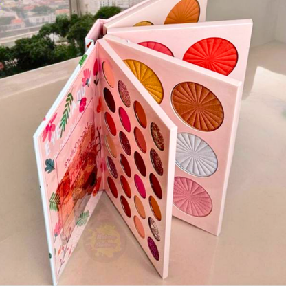 Mocallure 4in1 Eyeshadow Highlighter Blusher Concealer Makeup Book Palette