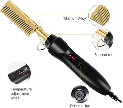 Hot Comb Straightene