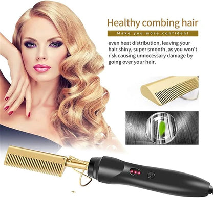 Hot Comb Straightene