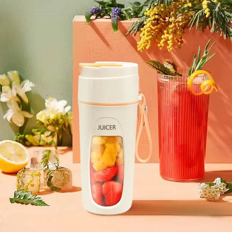 Portable Blender Electric USB Charging Outdoor Automatic Juicer Cup Juice Maker Kitchen Supplies New Model