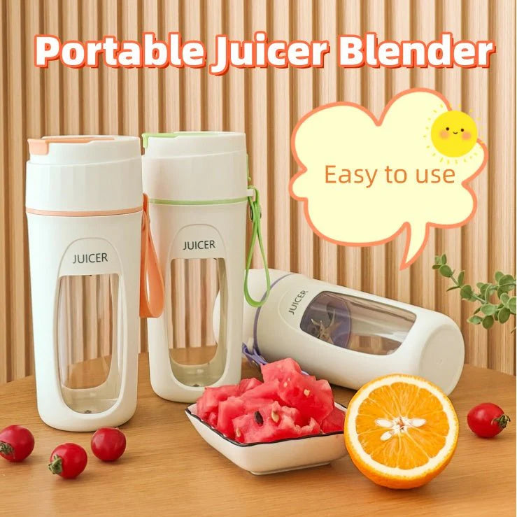 Portable Blender Electric USB Charging Outdoor Automatic Juicer Cup Juice Maker Kitchen Supplies New Model