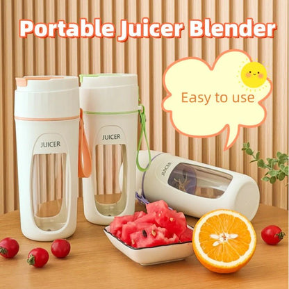 Portable Blender Electric USB Charging Outdoor Automatic Juicer Cup Juice Maker Kitchen Supplies New Model