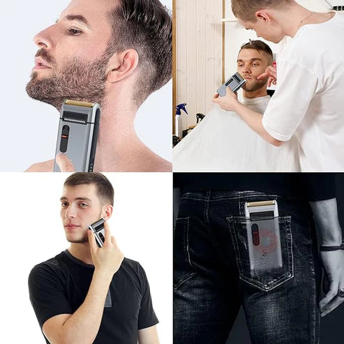 Retro Electric Shaver – Classic Design, Modern Performance for a Smooth Shave