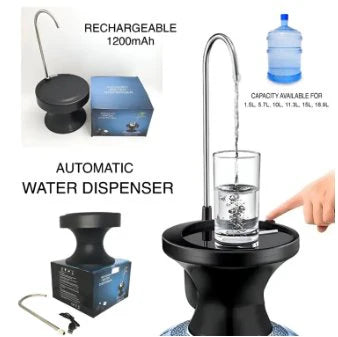 💧 Automatic Water Dispenser Pump – USB Rechargeable & One-Touch Operation